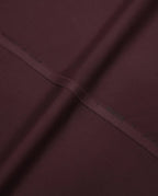 Maroon Wash & Wear Men Suit Fabric