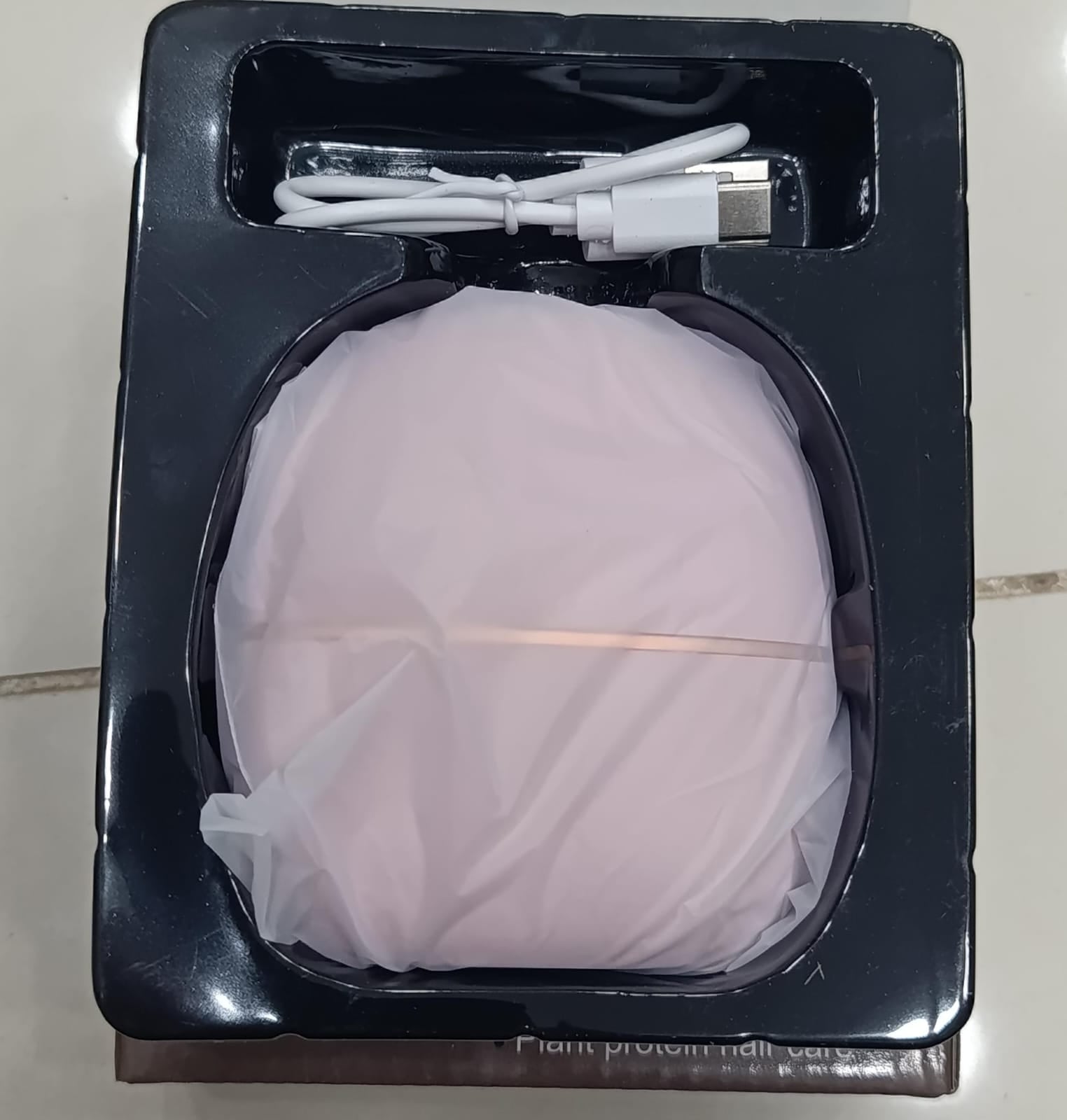 Mini Wireless Hair Straightening Comb | Wireless & Portable Travel Brush (Random Color)