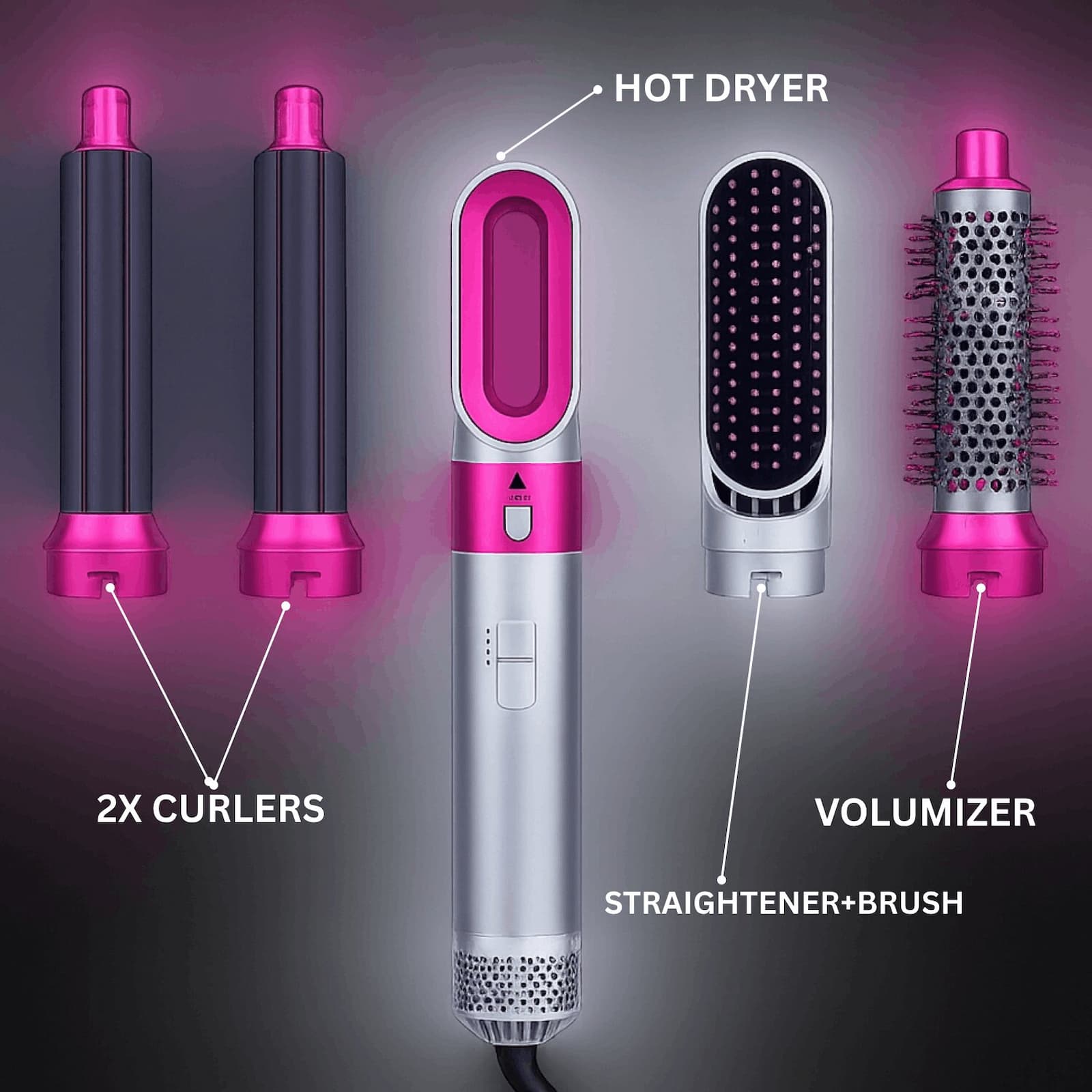 VibeStyle 5 in 1 Ultimate Salon kit