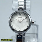 Women's Stainless Steel Analogue Watch with Quartz Movement