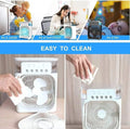Mini Air Cooling Fan Portable Fan Copper Motor High Power Support Strong Airflow (Random Color)