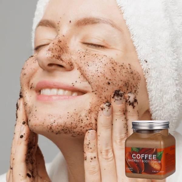 Wokali Coffee Sherbet Body Scrub 350ml