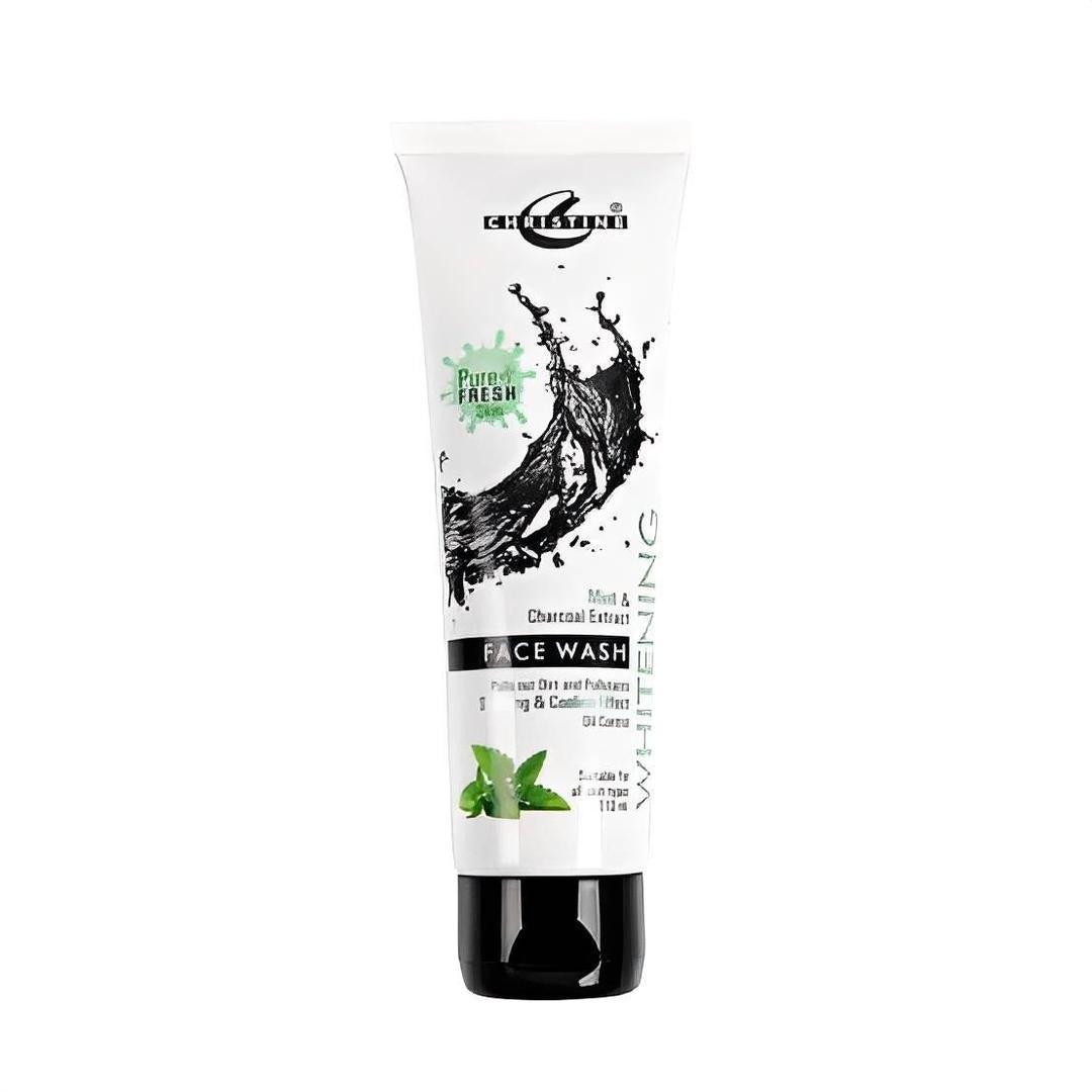 Whitening Face Wash Mint Charcoal All Skin Types