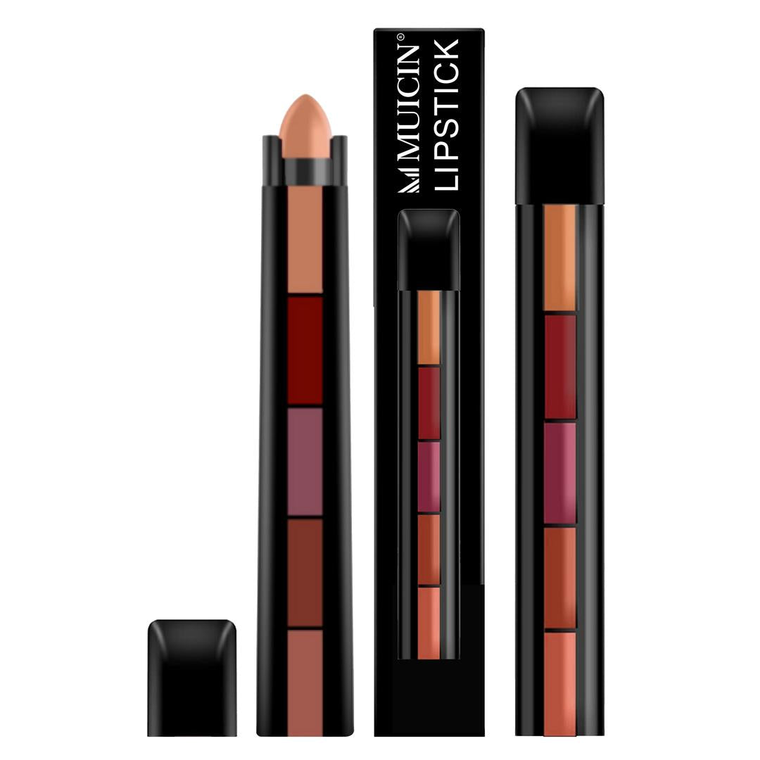 5-in-1 Multi-Color Lipstick Set
