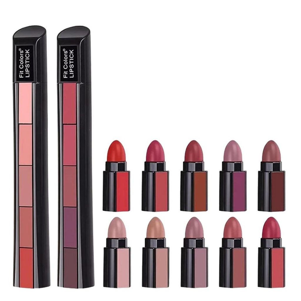 5-in-1 Multi-Color Lipstick Set