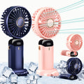 Rechargeable mini handy fan | 5 speed modes | Random color