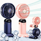 Rechargeable mini handy fan | 5 speed modes | Random color